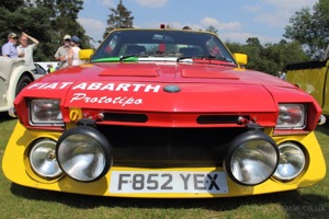 Abarth Fiat Rally Car