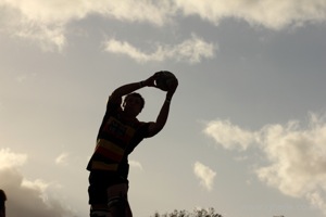 Line Out Silhouette