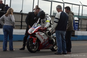In The Pits, Donington