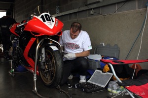 John Works On The R1