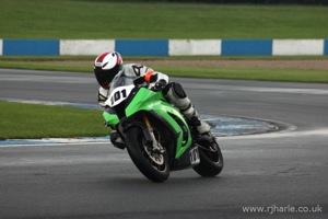 Mark Negotiates a Wet Melbourne Hairpin [8 of 8]