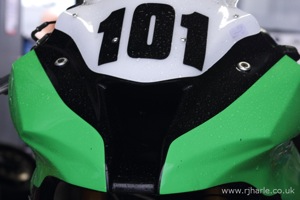 The Very Wet ZX-10R Post-Race