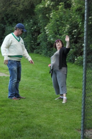 Suzanne Learning To Bowl