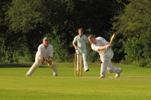 Ivanhoe Batsman Has a Swing