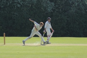 Simon Bowls Another Over