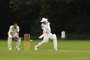 Abhi's Bat Becomes A Blur