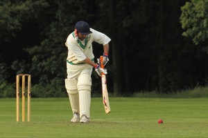 Muksy Pushes One To Midwicket