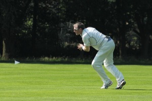 Mick Swoops On One At Mid-Off