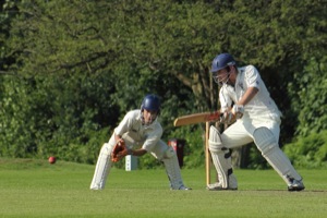 Alex Watches The Ball Off The Bat