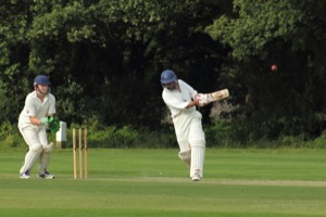 Pec Tries Out His New Bat