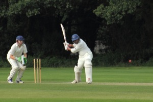 Pec Tries Out His New Bat