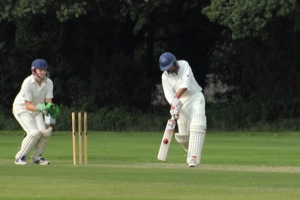 Pec Tries Out His New Bat