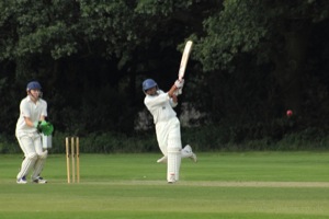 Pec Tries Out His New Bat