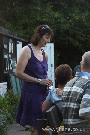 Mrs Smith Serving Drinks