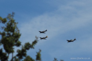 A Fly-Past By Some Historic Planes