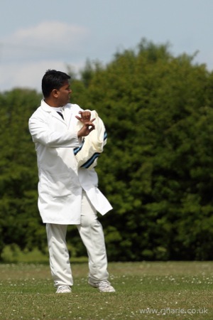 Ani Playing Umpire