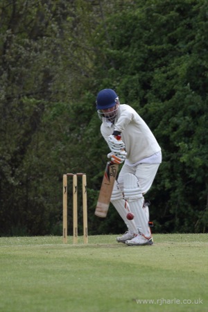 Bob Blocks His First Ball