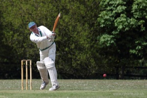 Brian Gets Bat on Ball