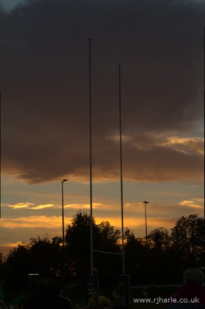 Sunset over Woollams