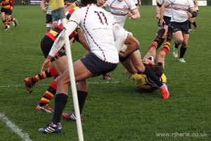 A Last-Ditch Tackle