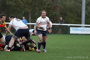 OA Scrum Half Picks Up From a Ruck