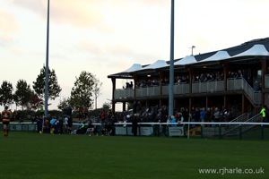 A Busy Grandstand